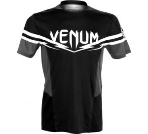 Venum "Sharp 2.0" Dry Tech T-shirt - black/grey