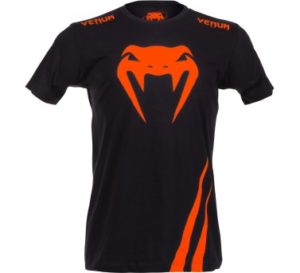 Venum Venum "Challenger" T-shirt - Black/OrangeChallenger" T-shirt - Black/Orange