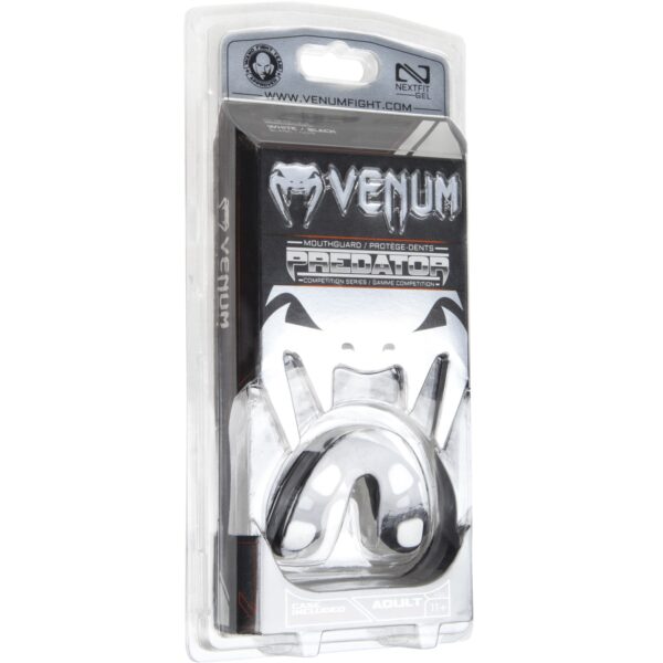 Venum "Predator" Mouthguard Black/White5