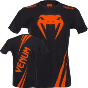 Venum "Challenger" T-shirt - Black/Orange