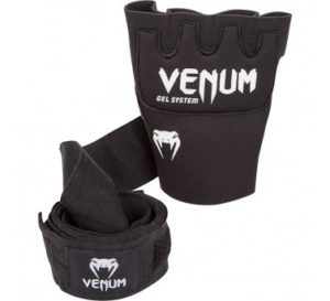 Venum "Kontact" Gel Glove Wraps - Black2