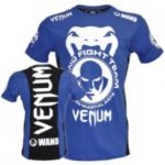 VENUM WAND TEAM "SHOCKWAVE" TEE - BLACK/BLUE