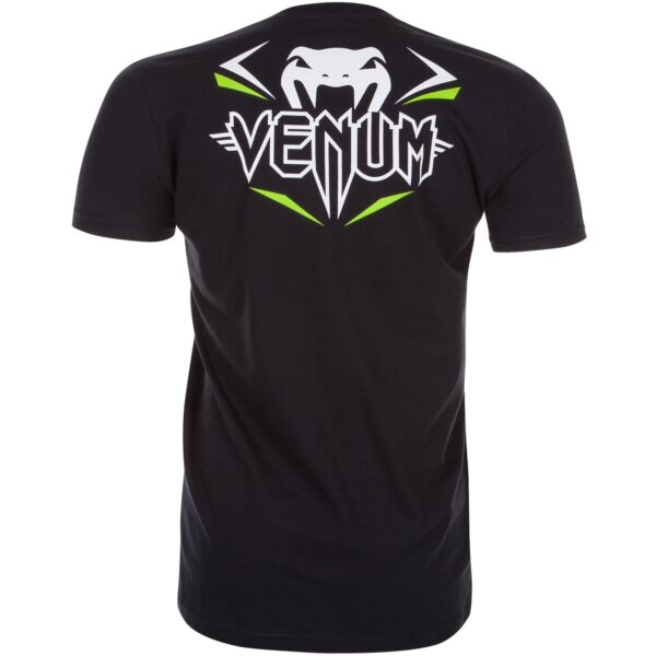 Venum Strike Fight T-shirt - Black/Neo Green