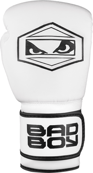 BadBoy Strike Boxing Gloves - Hvite1