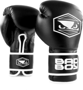 BadBoy Strike Boxing Gloves - Sorte